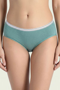 Zivame Regular Rise Full Coverage Hipster Panty (Pack of 3) - Multicolor — thumbnail 3